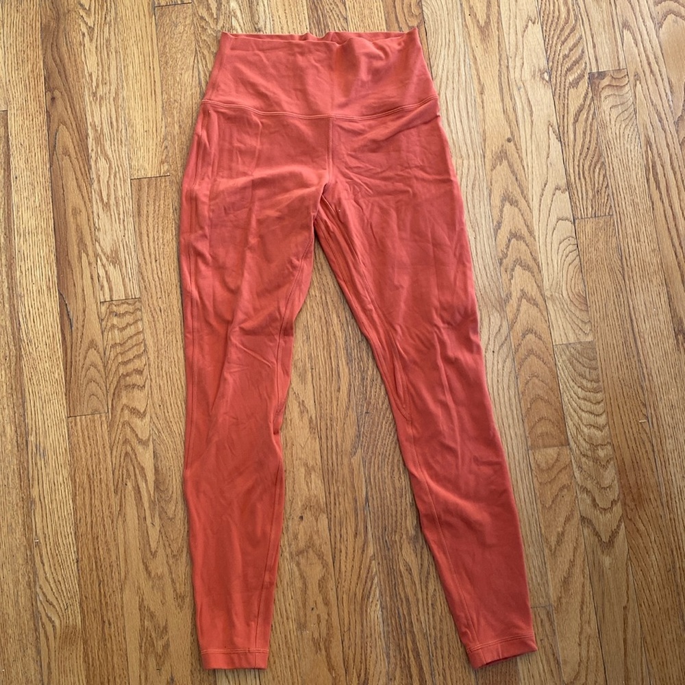Lululemon size 8 orange